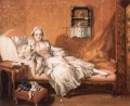 芸術家の妻フランソワ・ブーシェの肖像